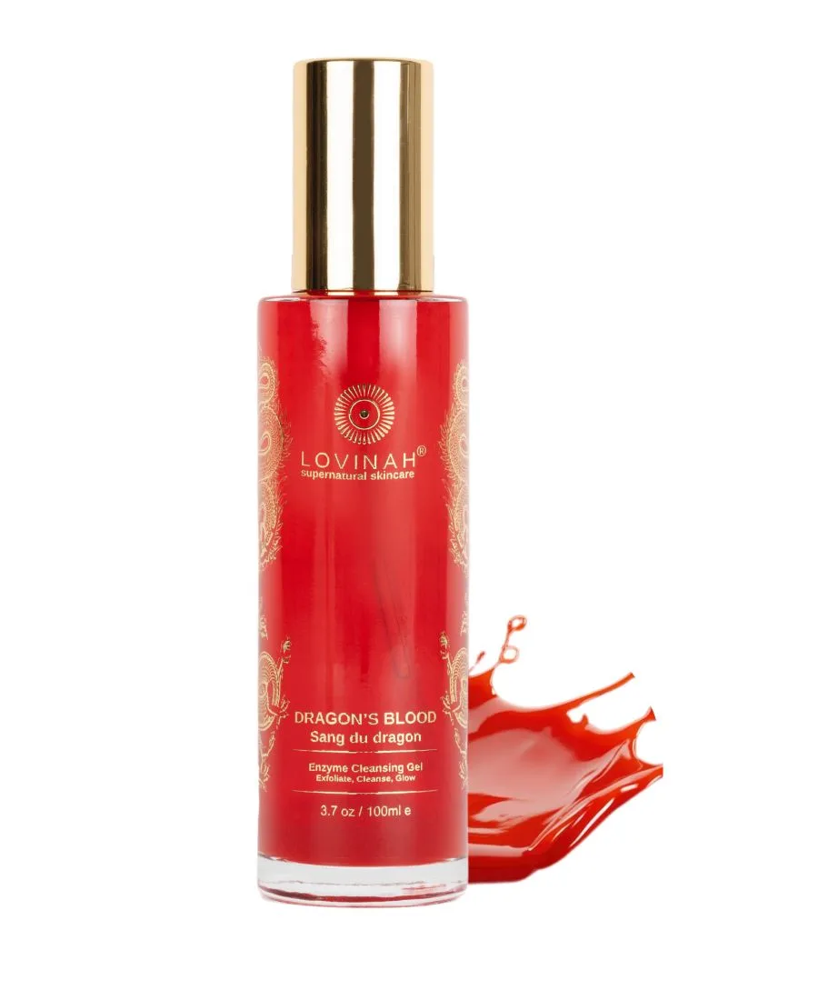 Гель для умывания Lovinah Skincare — Очищающий гель с ферментами «Драконья кровь»