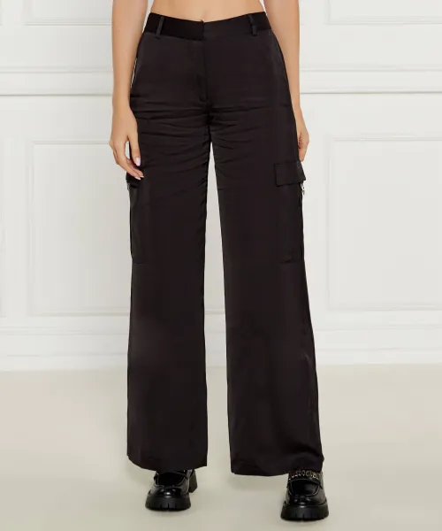 

Брюки Loose fit Karl Lagerfeld, черный