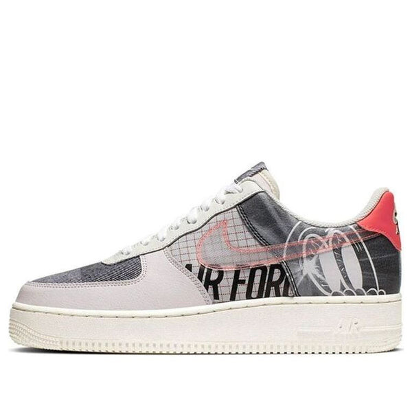 

Кроссовки air force 1 низкие Nike, серый