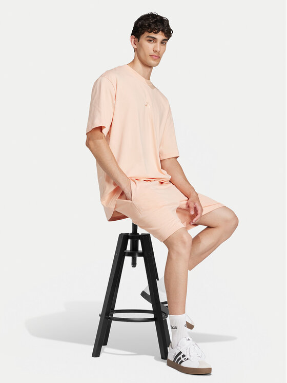 Свободная футболка Zwide Graphic JD5828 Adidas, красный — фото 2