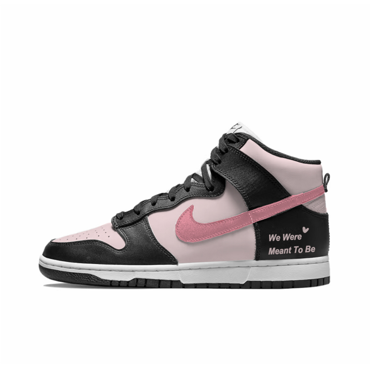 

Nike Непромокаемые высокие кроссовки Dunk для скейтбординга мужские Black Pink