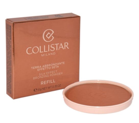 

Бронзирующая пудра с эффектом шелка, бронзатор для лица 05 Malibu Glow Refil, 10 г Collistar