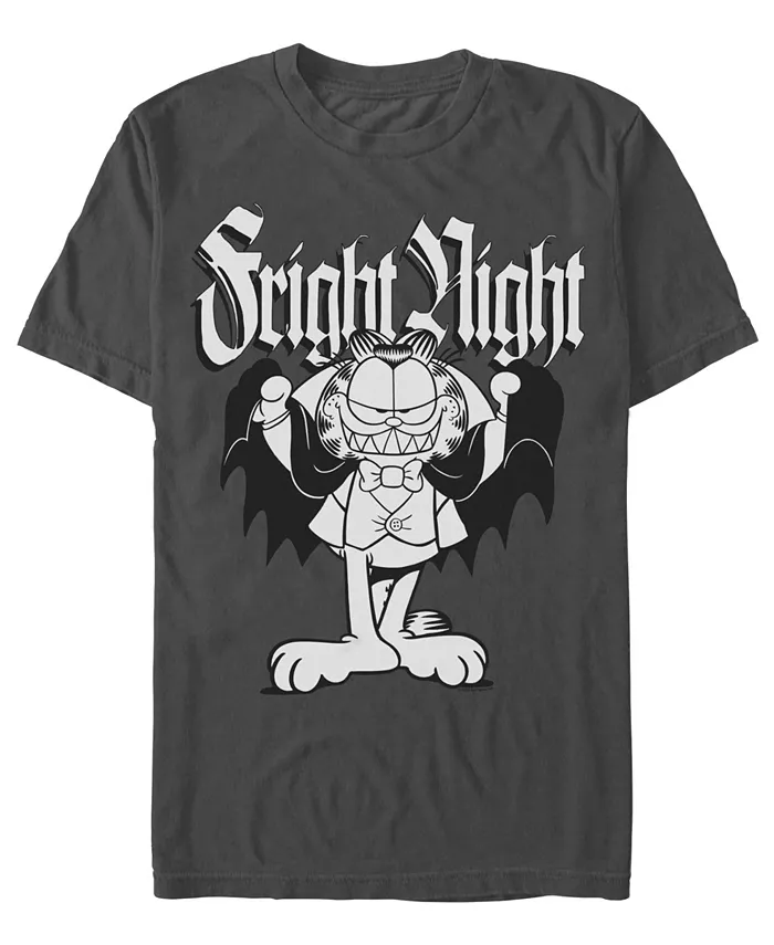 

Мужская футболка с принтом Гарфилд Fifth Sun, серый