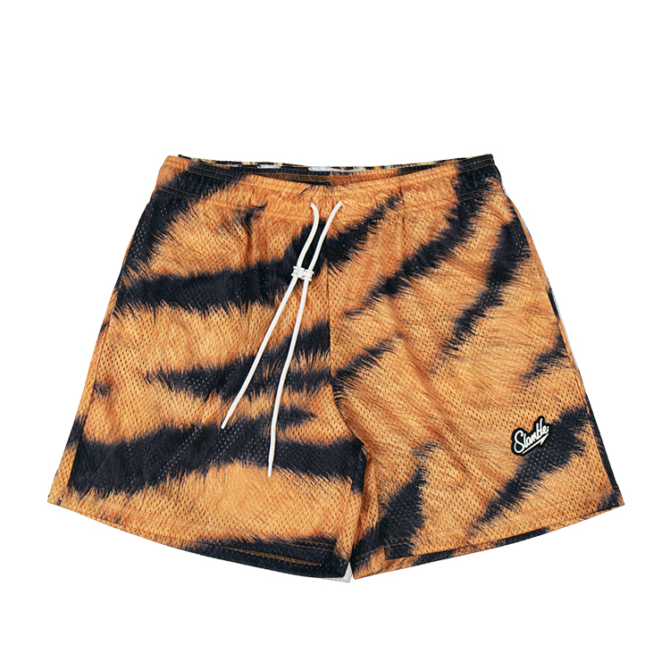 

Шорты до середины бедра унисекс Slamble, Pink Leopard