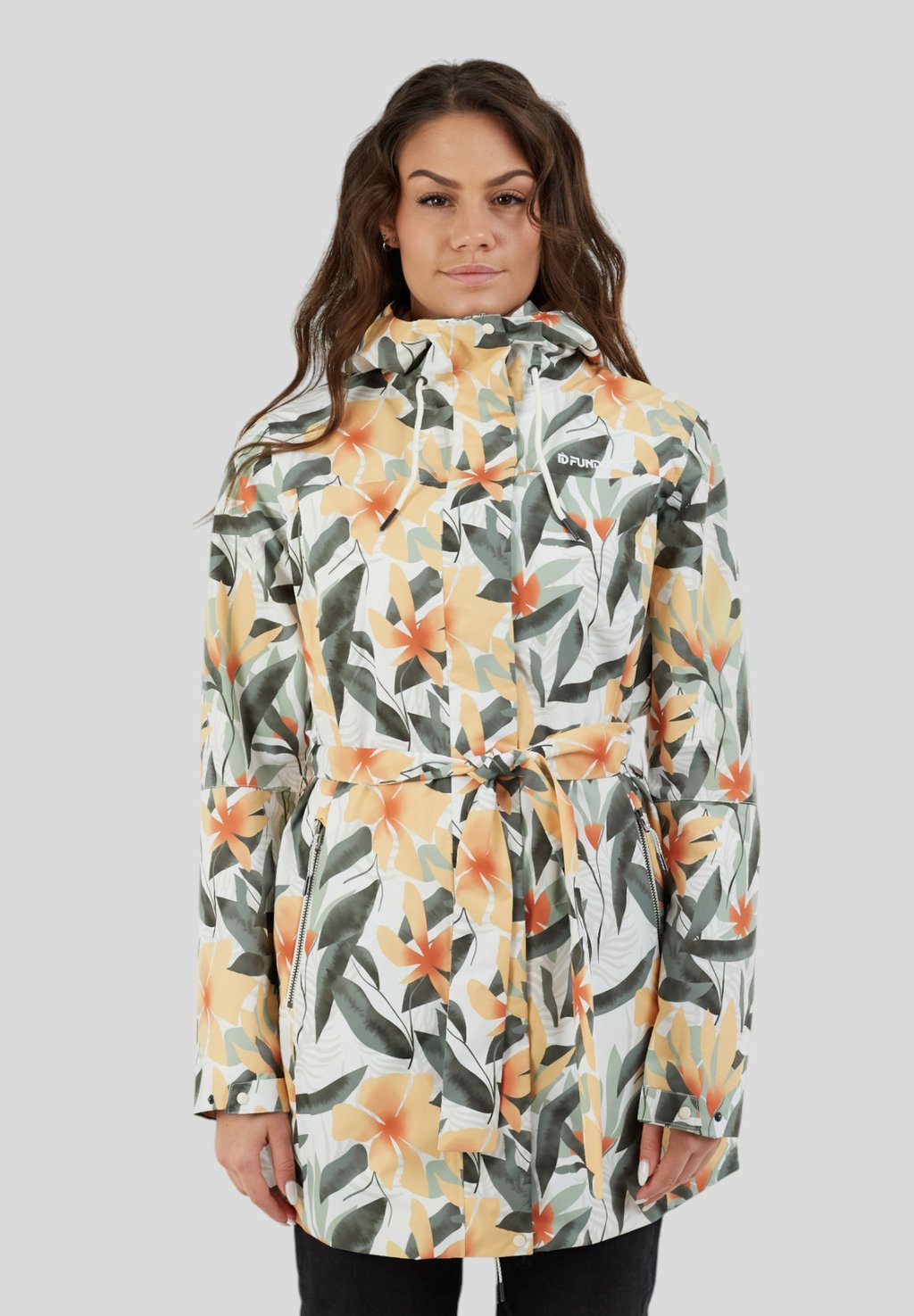 

Парка REGINA II TRENCH - Waterproof jacket Fundango, цвет Tropical Green