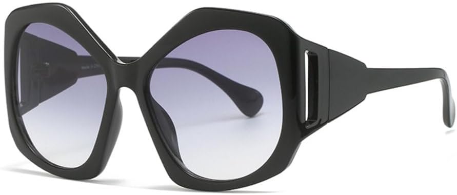 

Модные солнцезащитные очки большого размера «кошачий глаз» розового цвета для женщин, винтажные панк-очки в крупной оправе, защита от ультрафиолета UV400 generic, Black