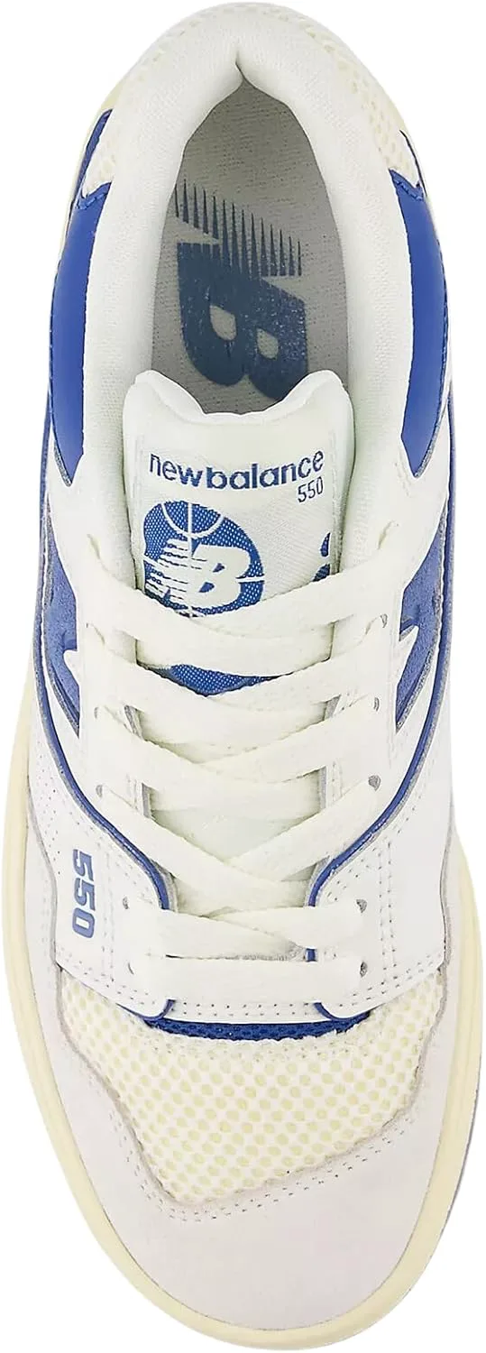 Кроссовки New Balance 550 для мальчиков, сине-белый — фото 2