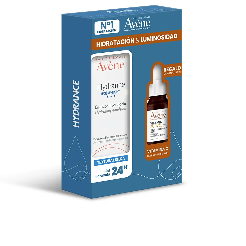 

Сыворотка для лица Hydrance emulsión ligera + sérum estuche Avène, 2 шт.
