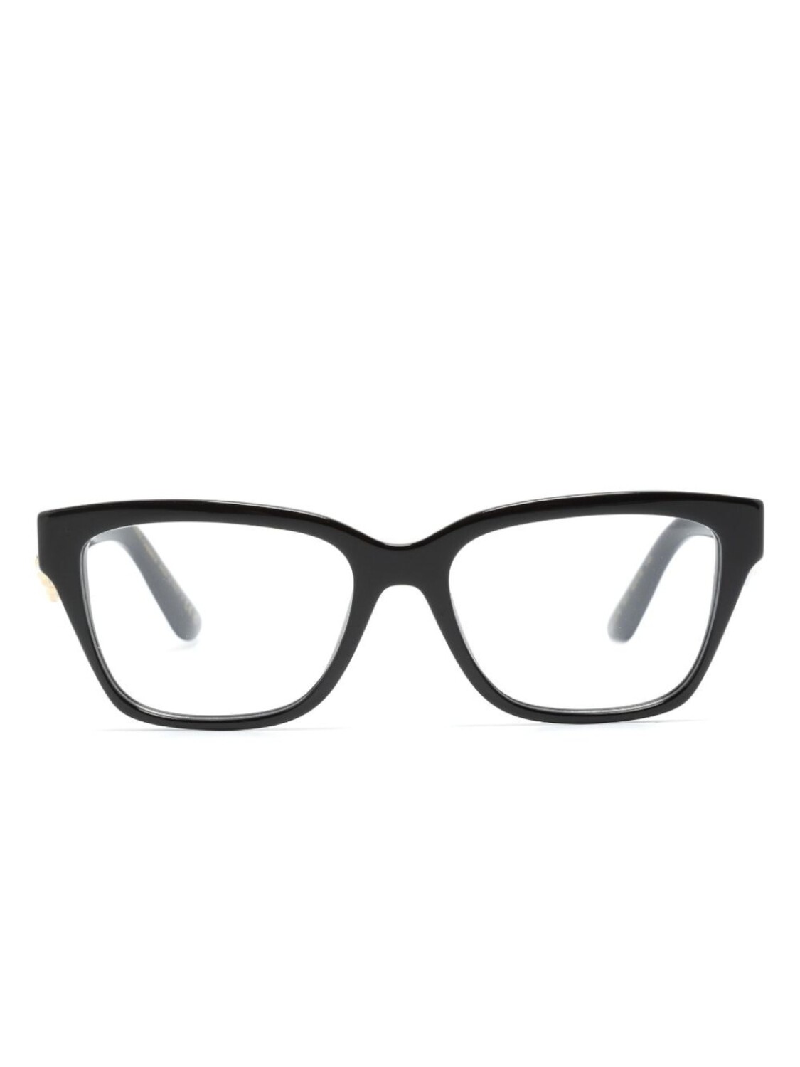 

Dolce & Gabbana Eyewear солнцезащитные очки в D-образной оправе с логотипом, черный