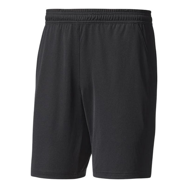 

Шорты solid color elastic waistband casual shorts black Adidas, мультиколор