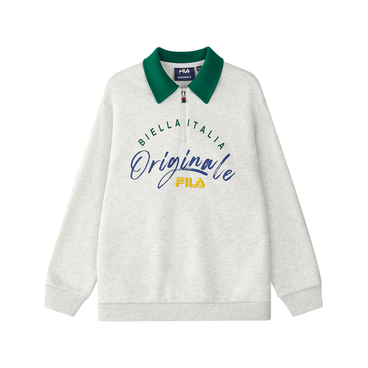 

FILA KIDS Свитшот Extra Light White Heather Gray[BaيلونBC01]Цвет Детский