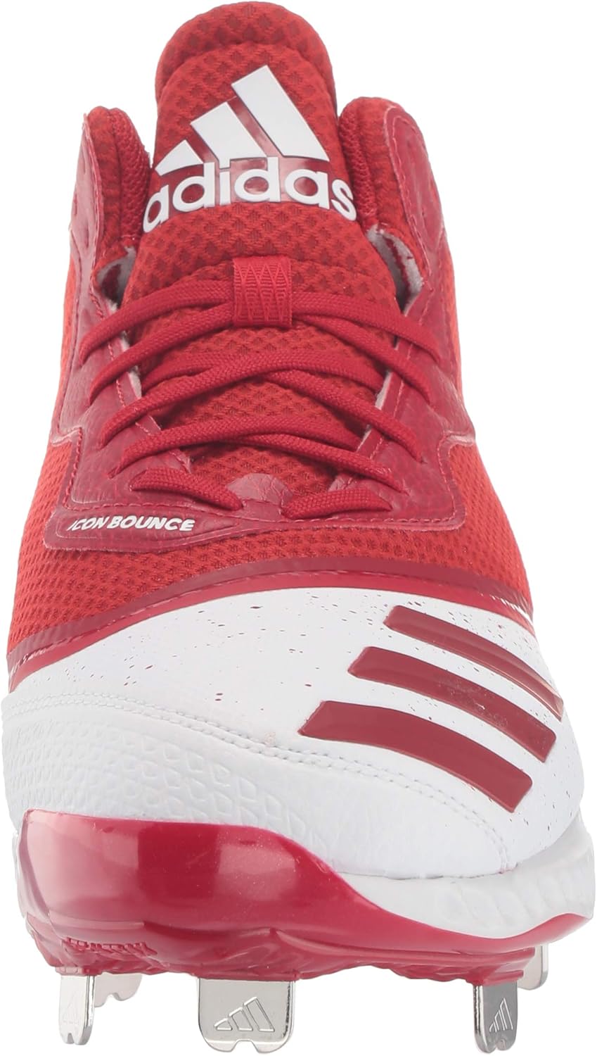 Мужские кроссовки adidas Icon V Turf, белый/красный — фото 2