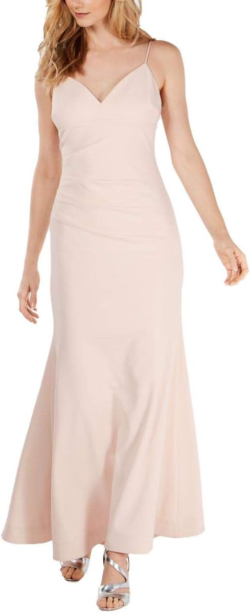 

Женское платье Calvin Klein без рукавов с V-образным вырезом и рюшами на талии, Blossom