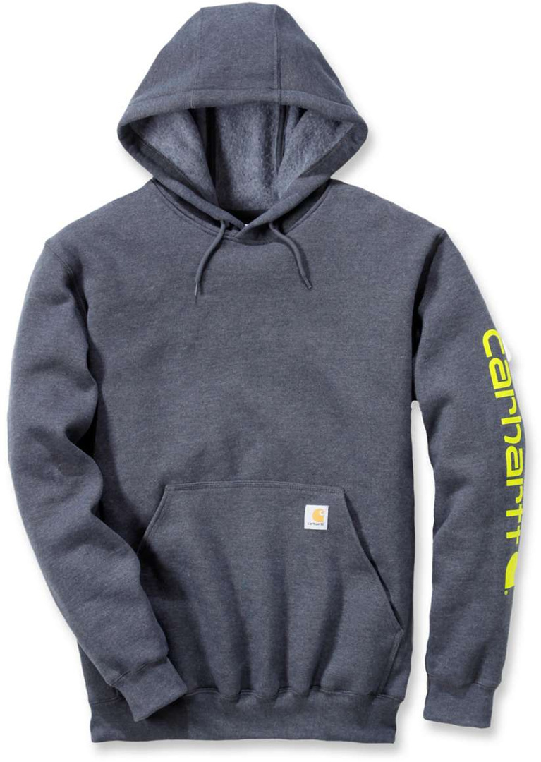 

Худи Carhartt Midweight Sleeve Logo Hoodie, серый