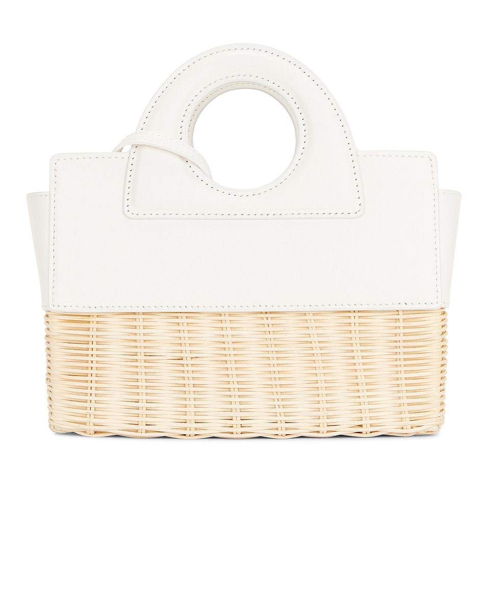 

Плетеная сумка Penelope Petite Alexis, Blanc