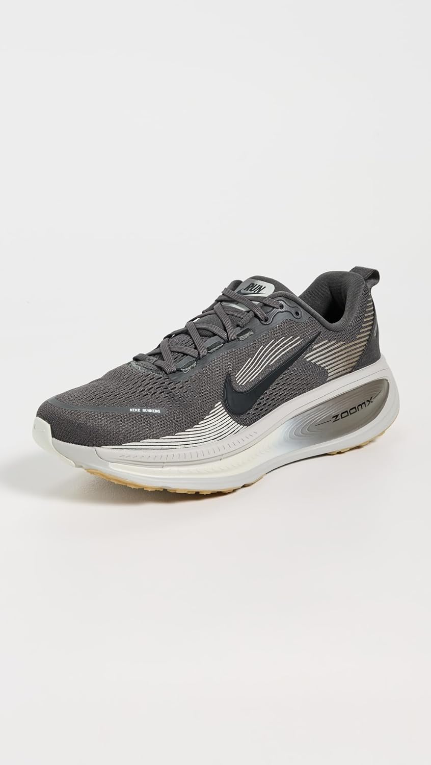 Мужские кроссовки Nike Vomero 18, слоновая кость/черный/серый — фото 2