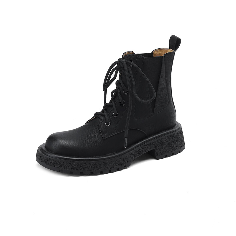 

Ботинки Martin Boot женские Tataya, цвет Black Fleece-lined