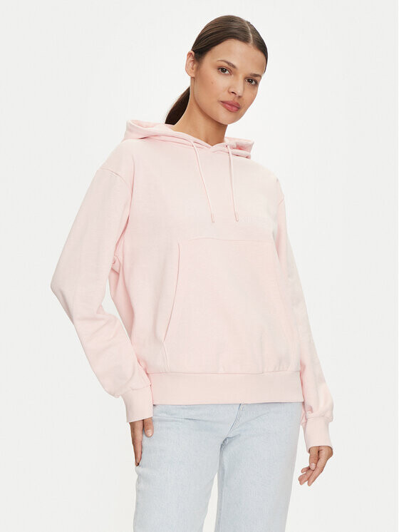 

Толстовка regular fit Guess, розовый