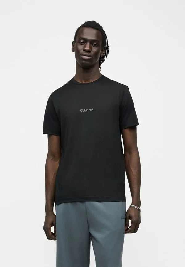 Базовая футболка Calvin Klein, Black — фото 3