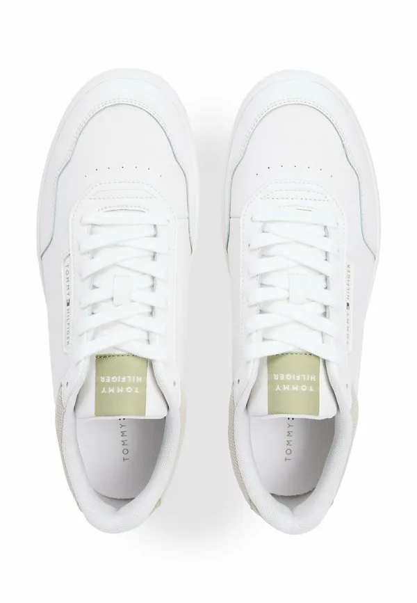 Кроссовки basket core lite lth Tommy Hilfiger, Ecru — фото 3