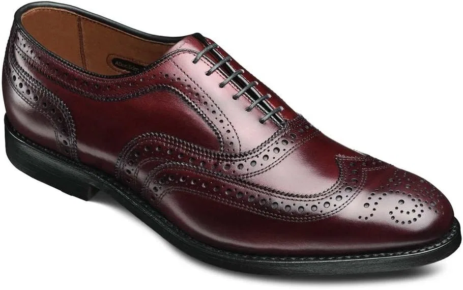 Оксфорды Allen Edmonds, цвет Oxblood