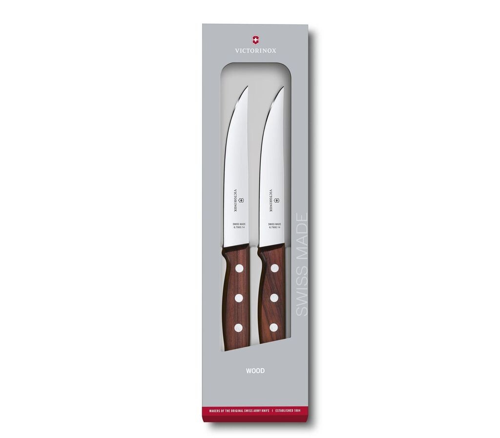 

Набор ножей для стейка Victorinox Wood, 2 шт Victorinox Swiss Army