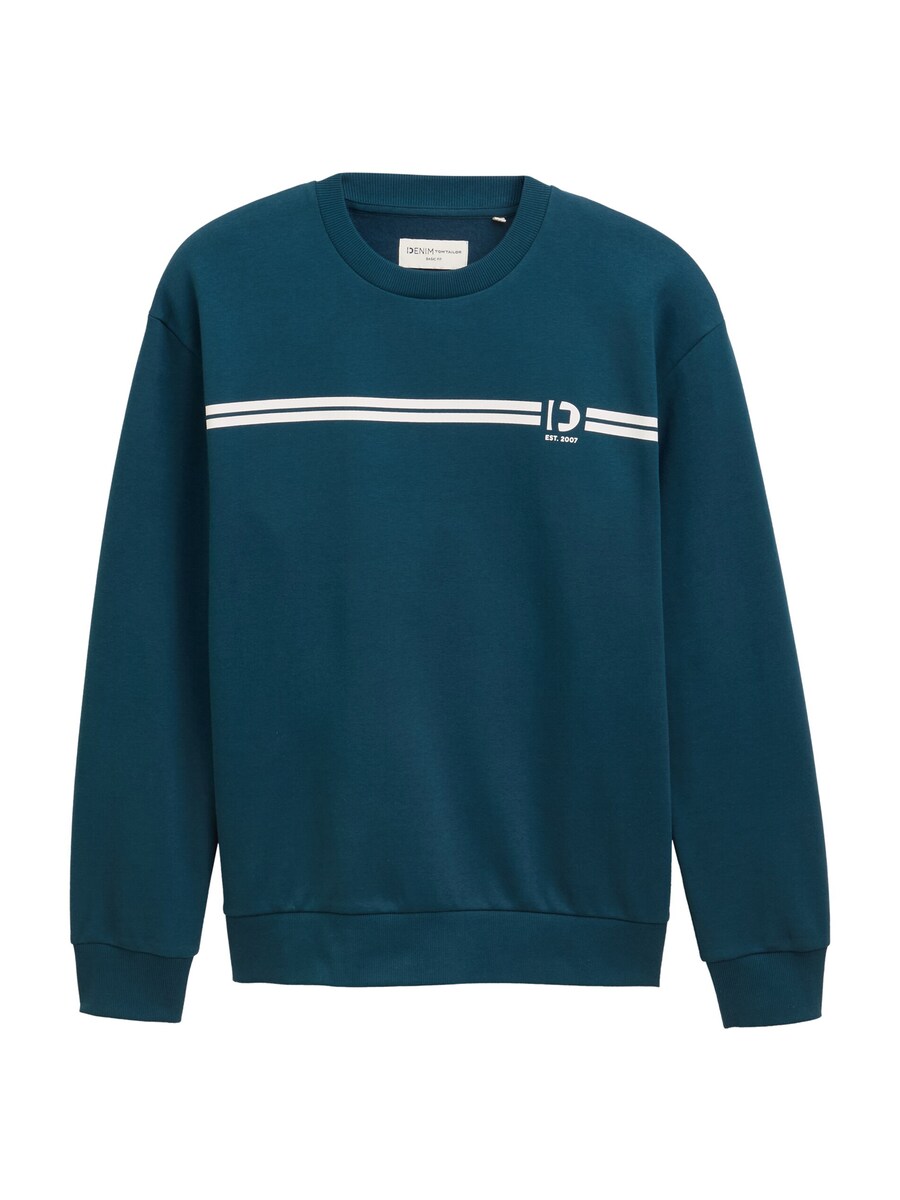 

Толстовка TOM TAILOR DENIM, изумрудный