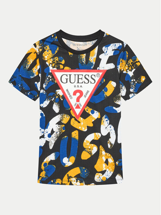 

Классическая футболка Guess, мультиколор