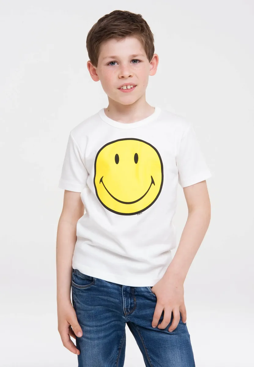 

Logoshirt Футболка "Смайлик" с великолепным смайликом, белый