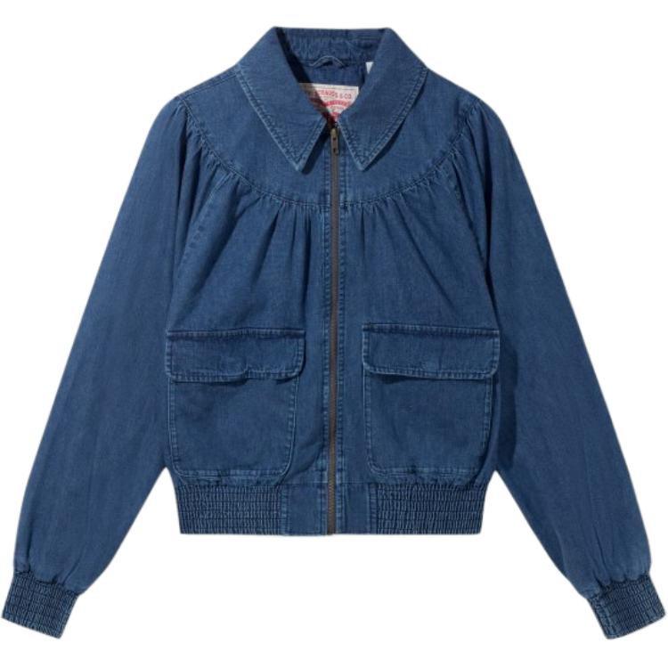 

Levis Джинсовая куртка Levi’s женская синяя, Blue