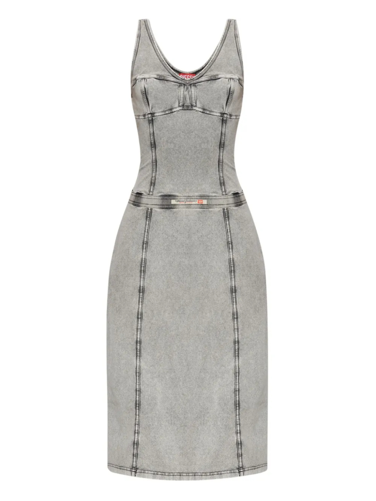 

Джинсовое платье D-Inny Diesel, серый