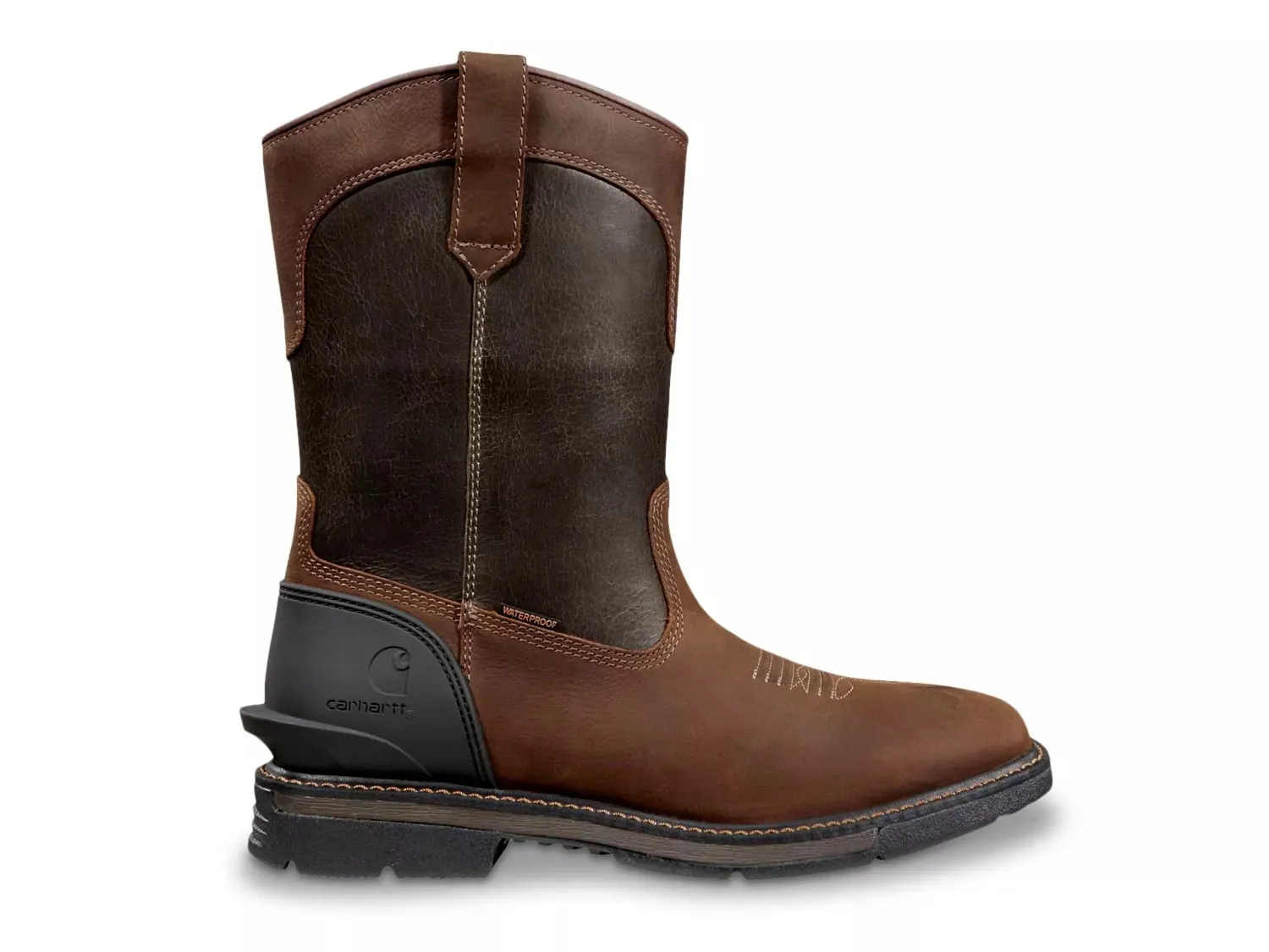Водонепроницаемые вестерн-ботинки Carhartt Montana — мужские, темно-коричневые — фото 2