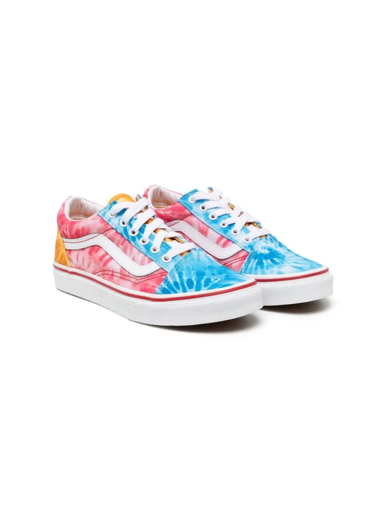 

Vans Kids кеды Old Skool с принтом тай-дай, синий