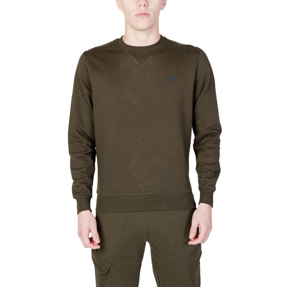 

Зеленый хлопковый свитер U.S. Polo Assn.