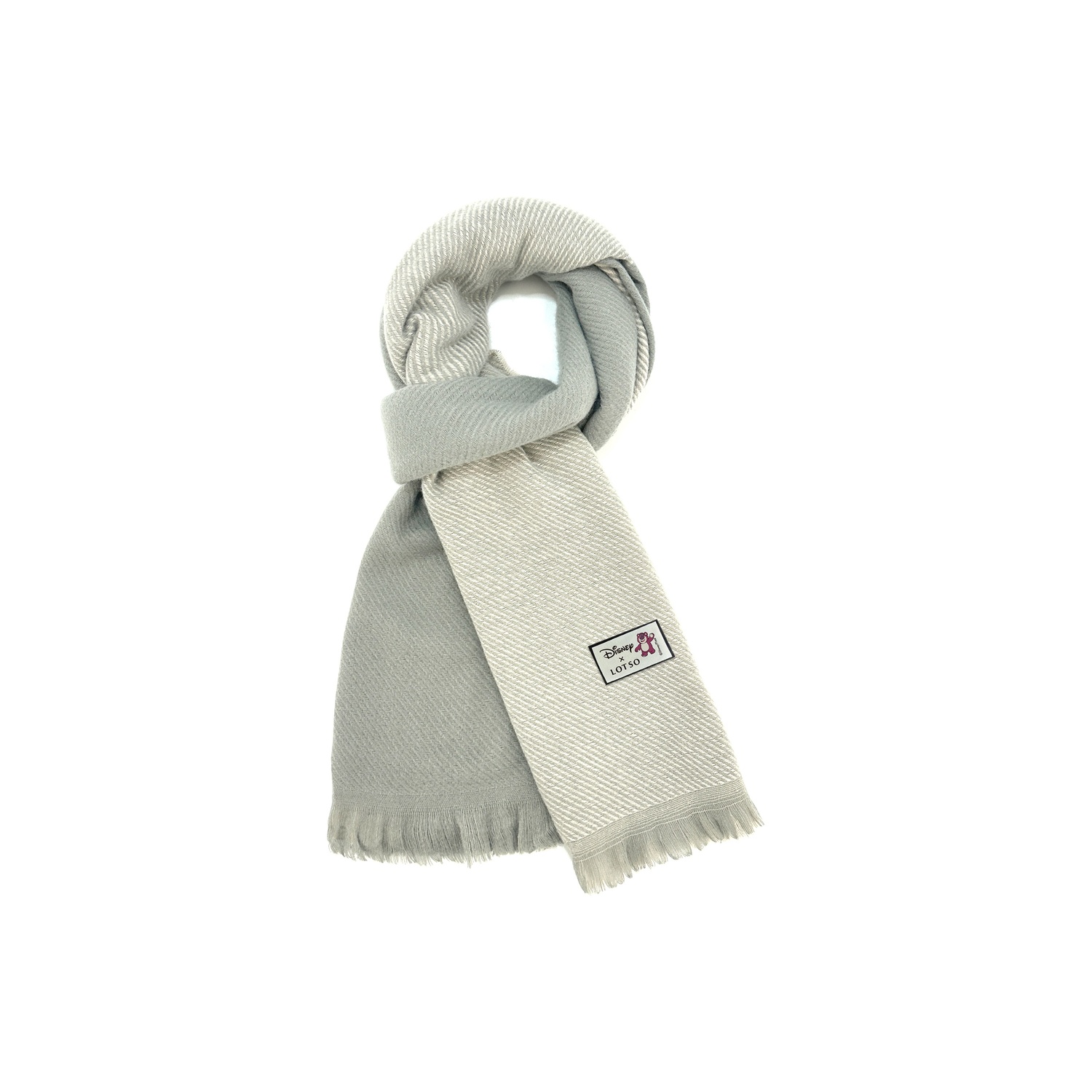 

Disney Полиэстеровый вязаный шарф унисекс, Gray Beige