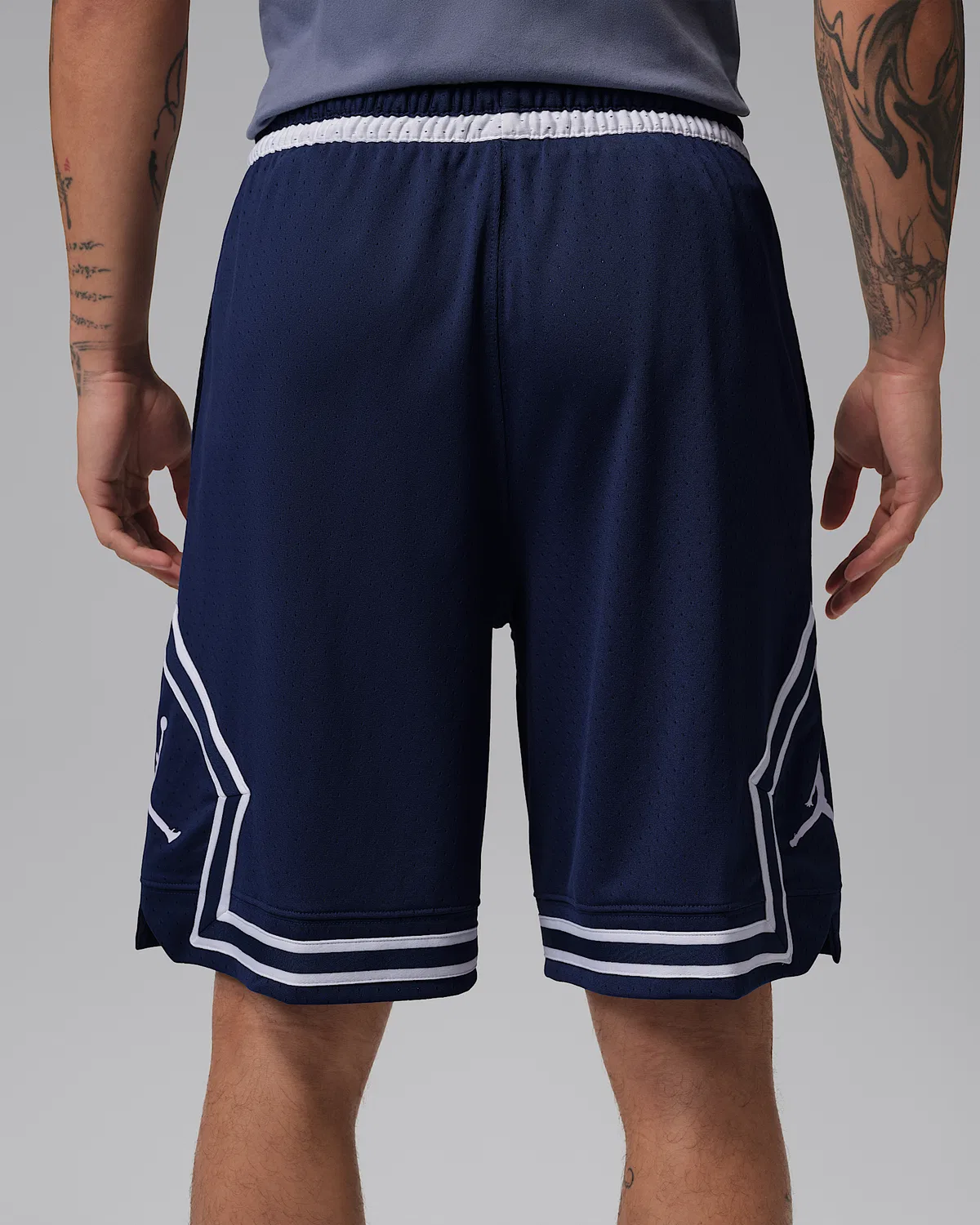 Мужские шорты Jordan Sport Dri-FIT 9" Diamond, Midnight Navy/Midnight Navy/Midnight Navy — фото 3