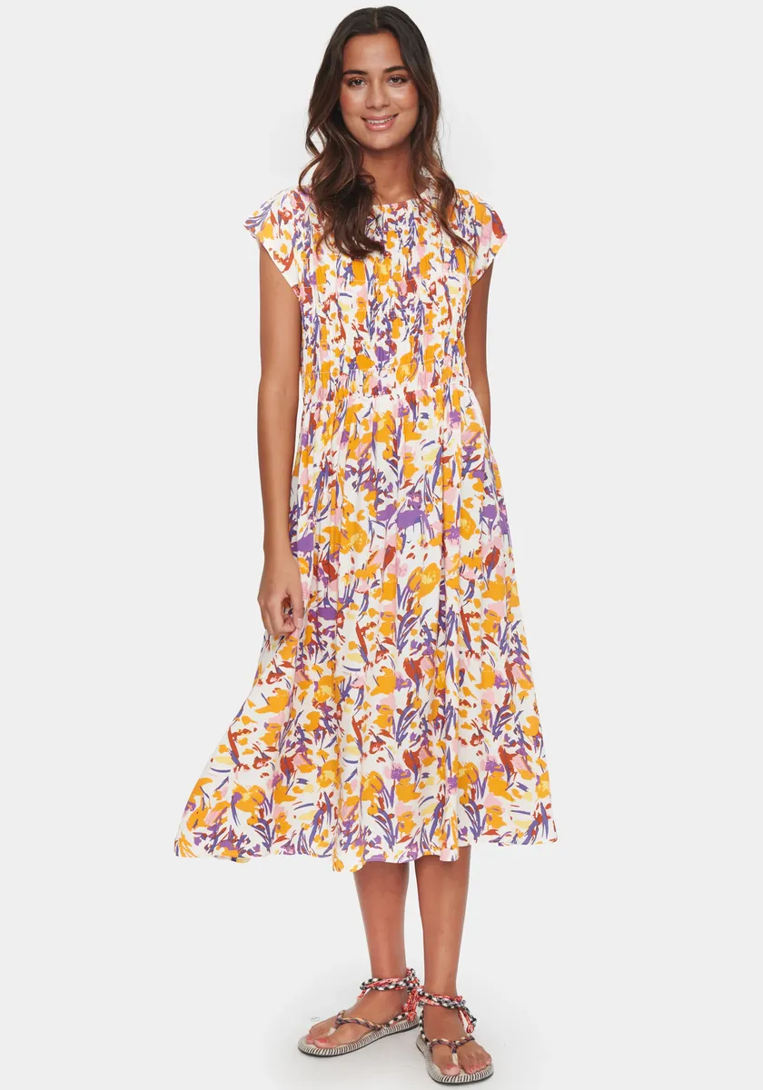 

Платье макси Saint Tropez "GislaSZ Maxi Dress", цвет Ice Flower Art