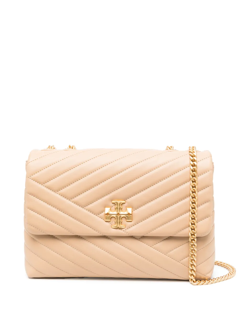 

Сумка на плечо Kira с узором шеврон Tory Burch, нейтральный