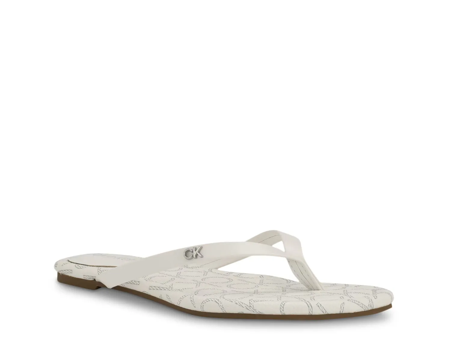 

Сандалии Cruzy Flip Flop Calvin Klein, белый