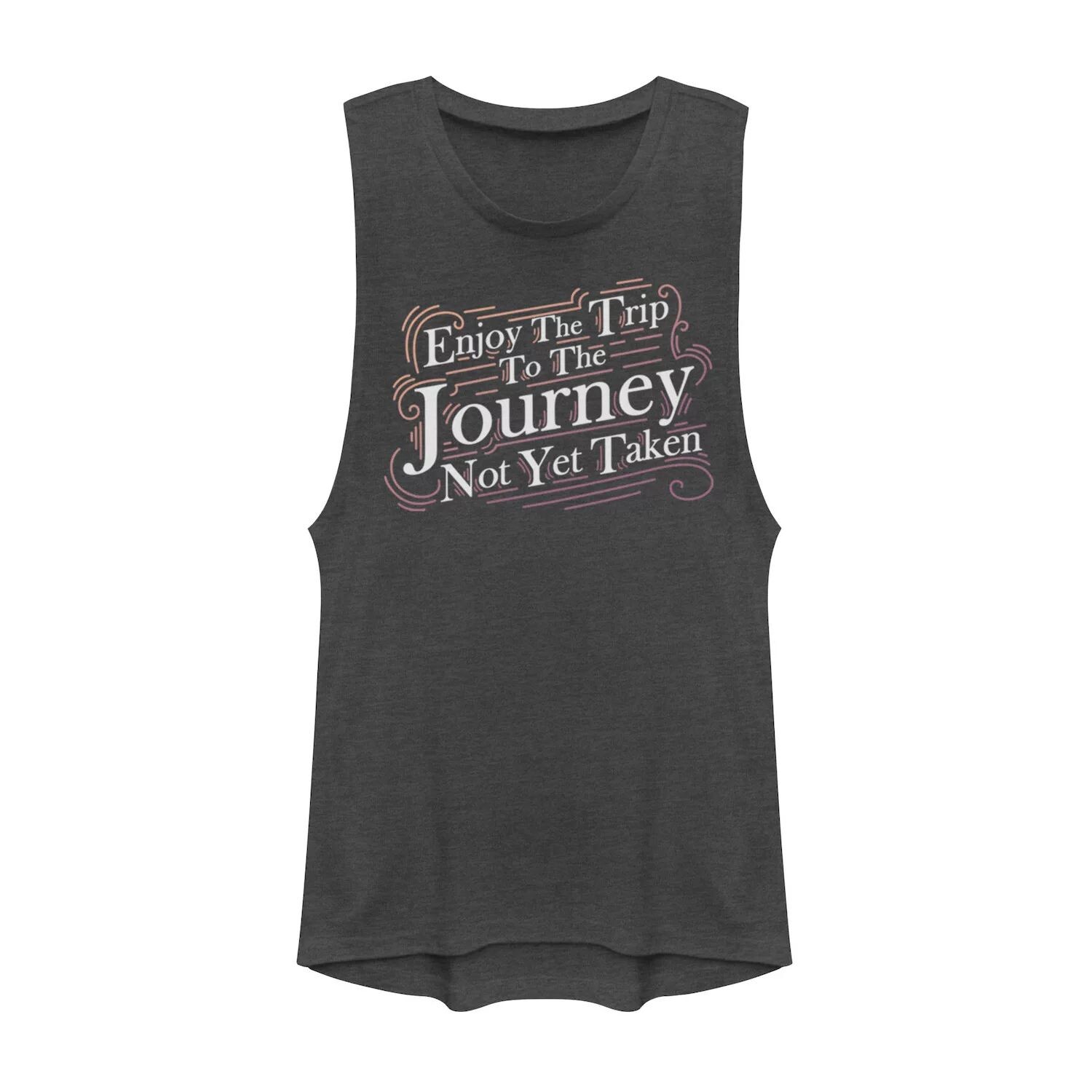 

Мускулистая футболка для юниоров "Enjoy The Trip To The Journey"