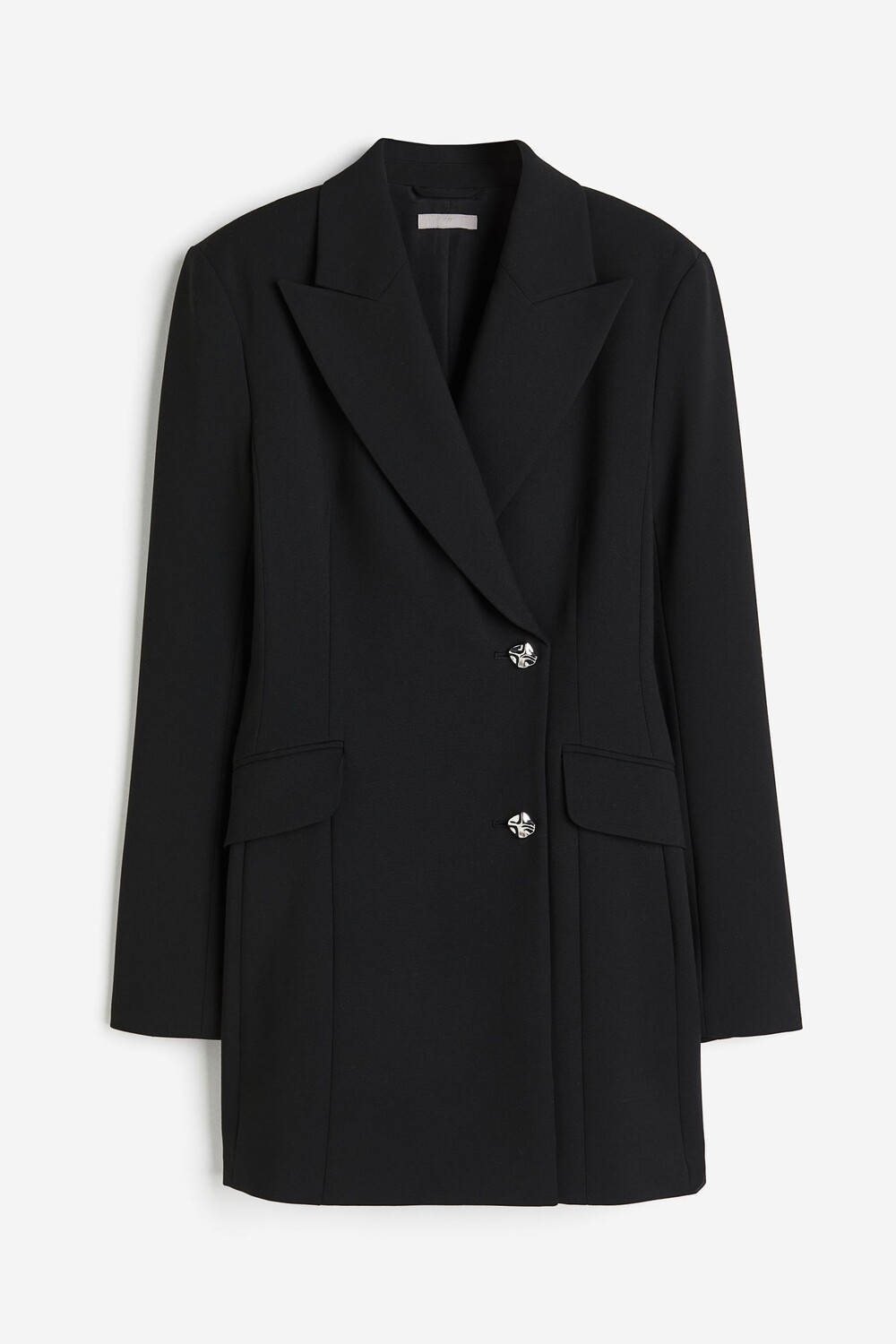 

Платье H&M Double-breasted Jacket, черный