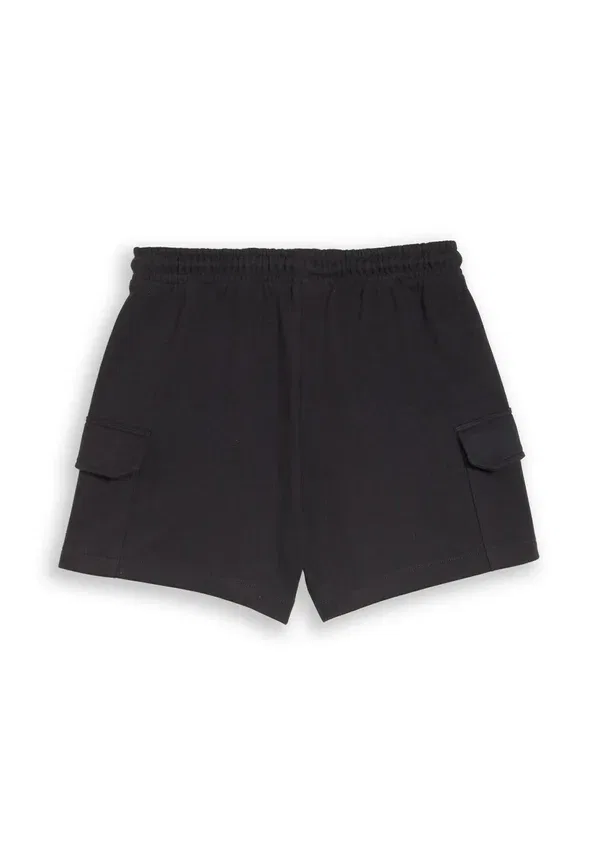 Шорты из футера с карго-карманами cargo sweat-shorts Tom Tailor, coal grey, серый — фото 2