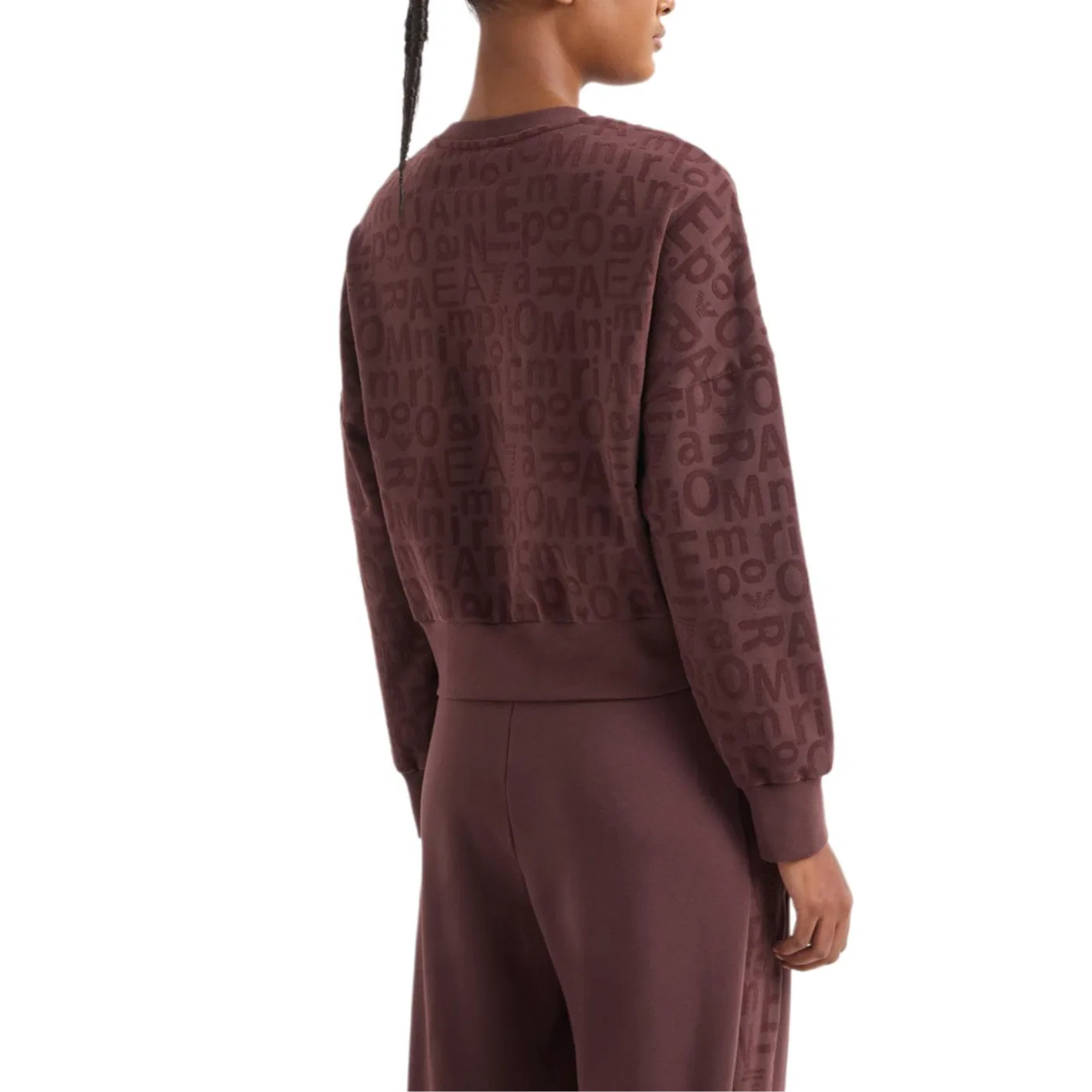 Свитшот женский Brown, EMPORIO ARMANI — фото 4
