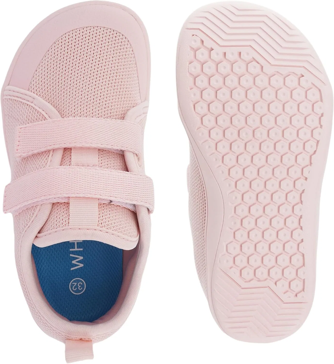 Детские кроссовки с широким носком WHITIN W81K, All Pink — фото 2
