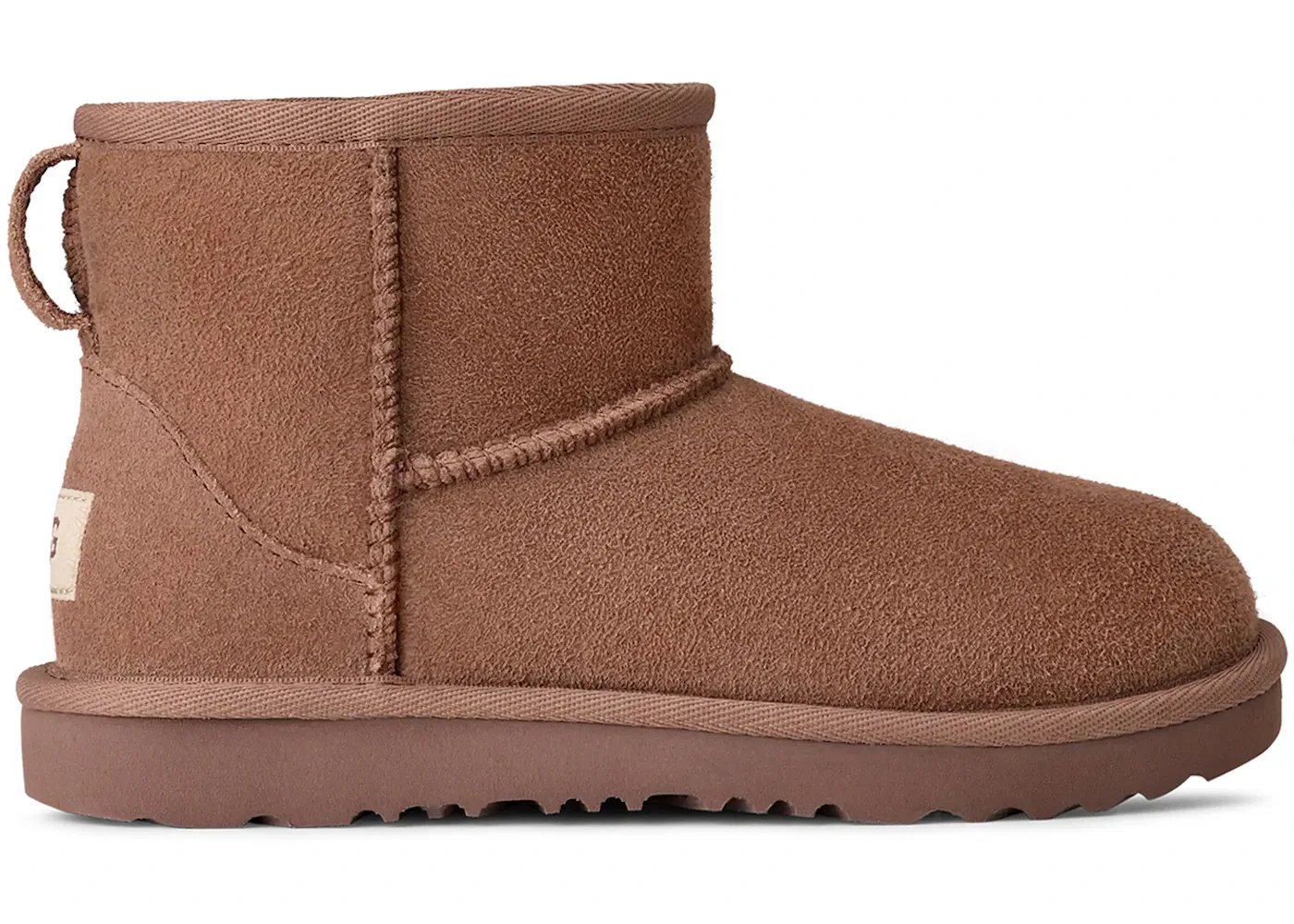 Детские ботинки с мехом UGG Classic II Mini Boot, Rocky Oak