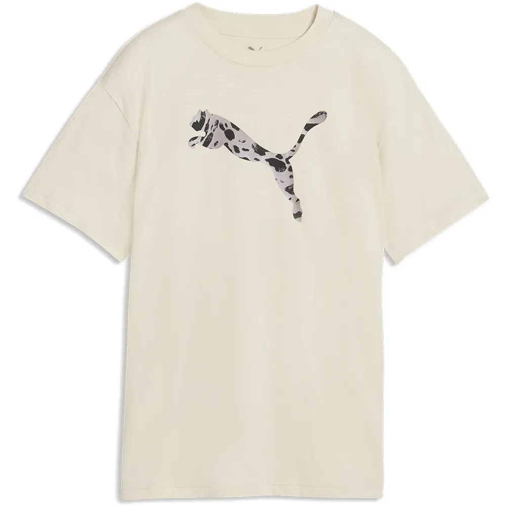 Футболка с коротким рукавом Puma Ess Graphic Animal Relaxed Fit, бежевый