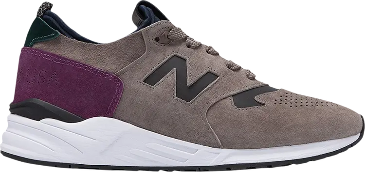 

Кроссовки New Balance 999 Made in USA 'Grey Purple', серый