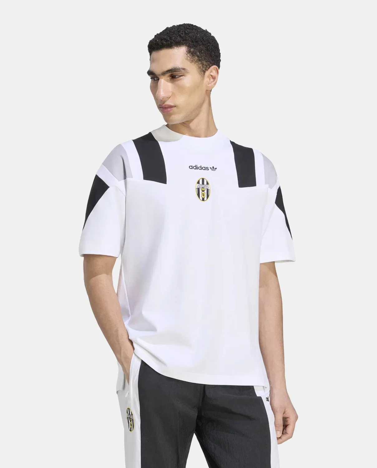 Мужская футболка, EQT Juventus FC 2026-2027, adidas, белый