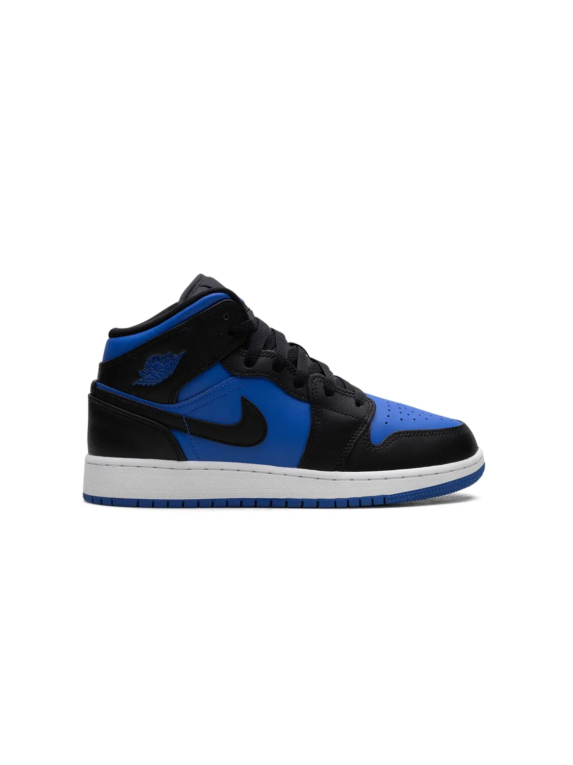 Кроссовки Air Jordan 1 Mid "Varsity Royal", синий — фото 3