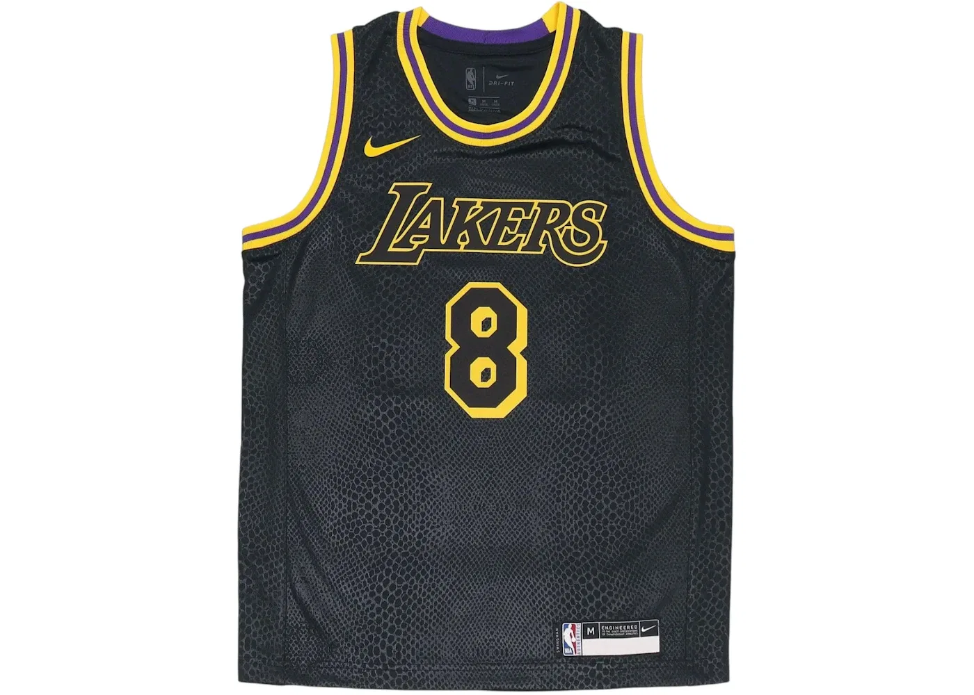 Детская джерси Nike Los Angeles Lakers City Edition 8&24 Mamba Week, Black/Gold